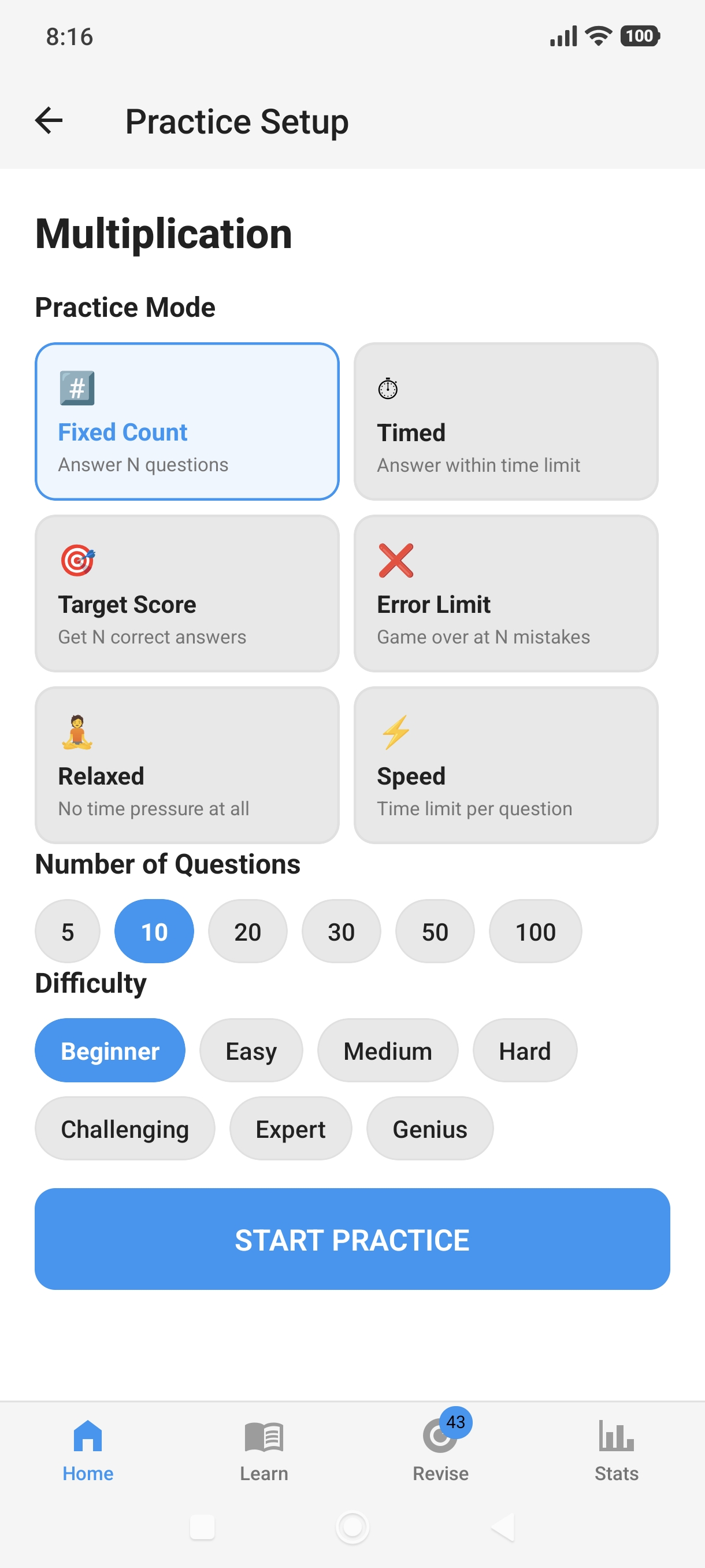 Math Drill screenshot 2