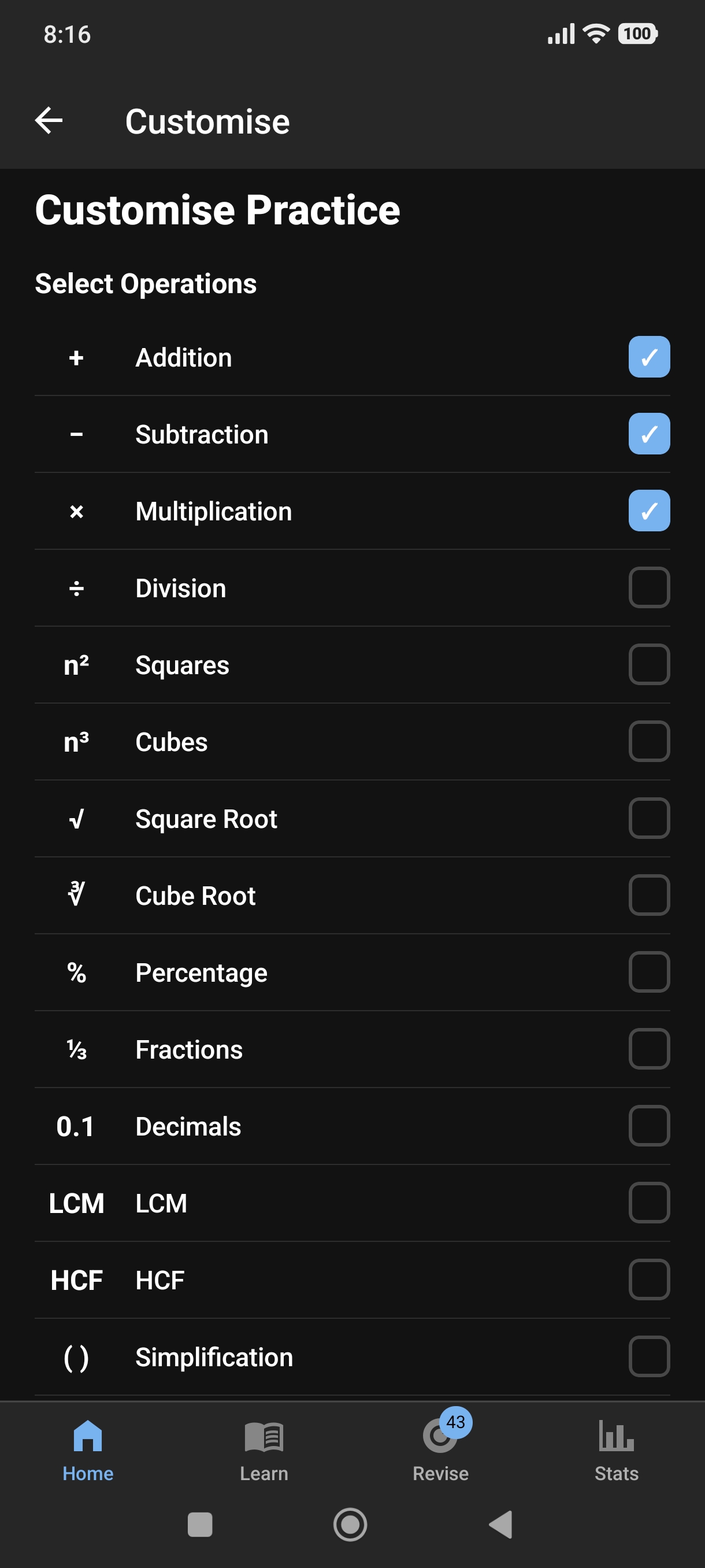 Math Drill screenshot 3