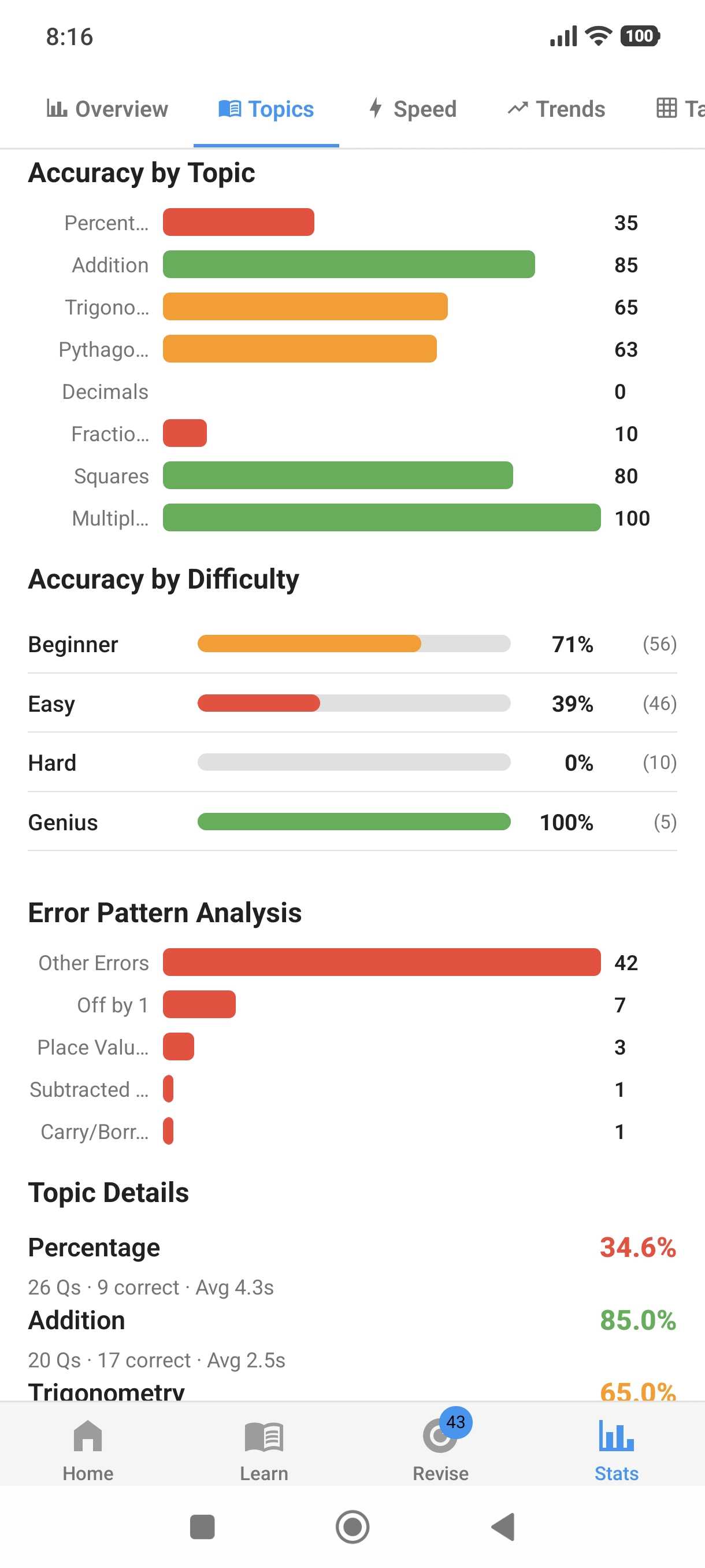 Math Drill screenshot 9
